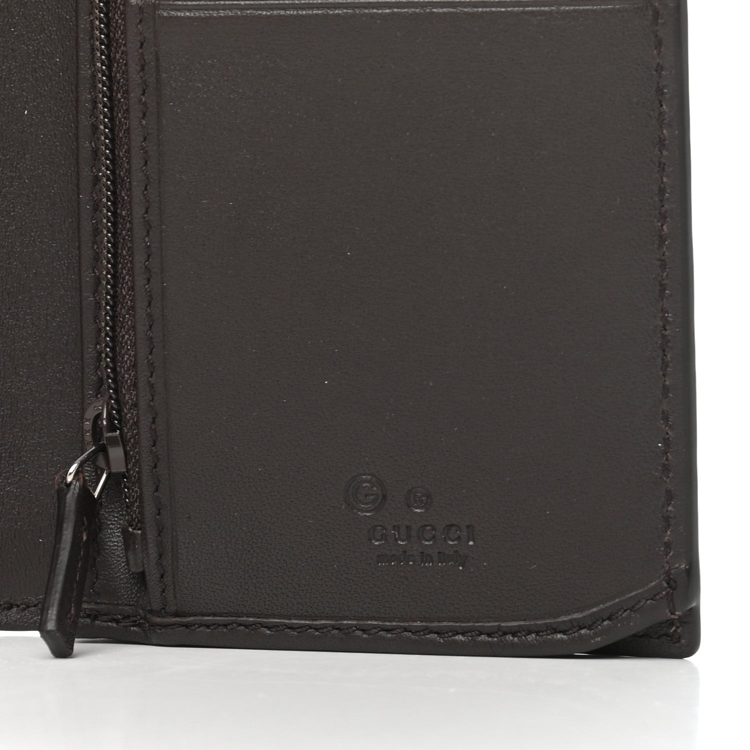 Gucci Microguccissima Bi-Fold Organizer Wallet Testa di Moro 6 of 8