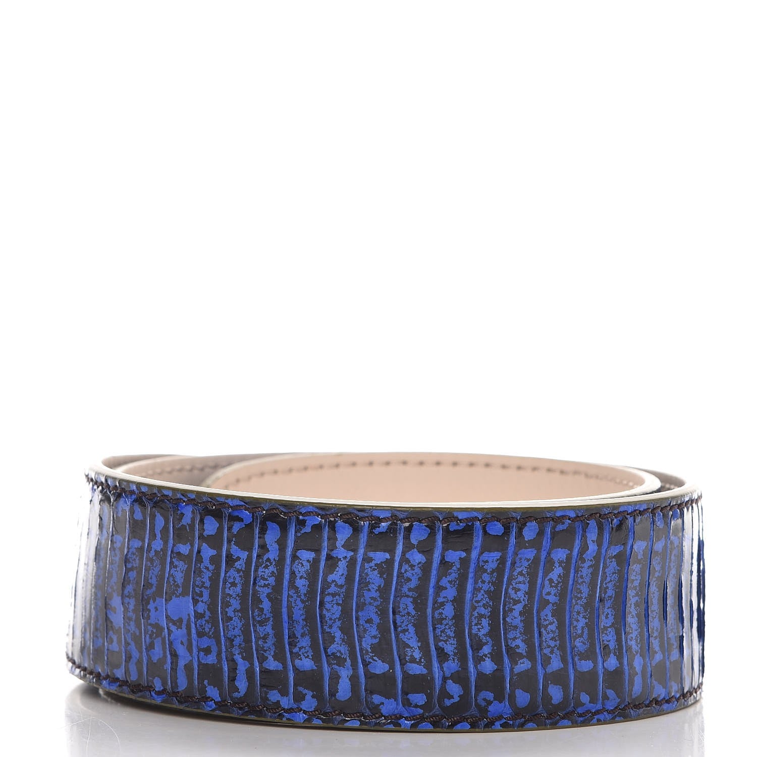 Fendi Elaphe Strap You Neon Blue 2 of 3