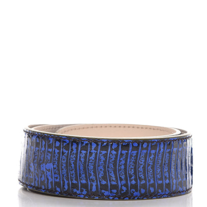 Fendi Elaphe Strap You Neon Blue 2 of 3