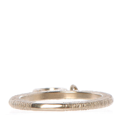 Chanel Logo Stackable Ring Set 5 of 6