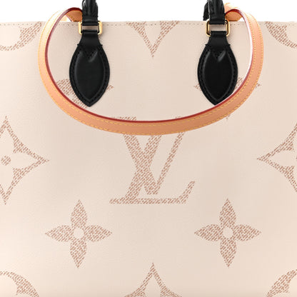 Louis Vuitton Monogram Dune Giant Onthego MM 7 of 9
