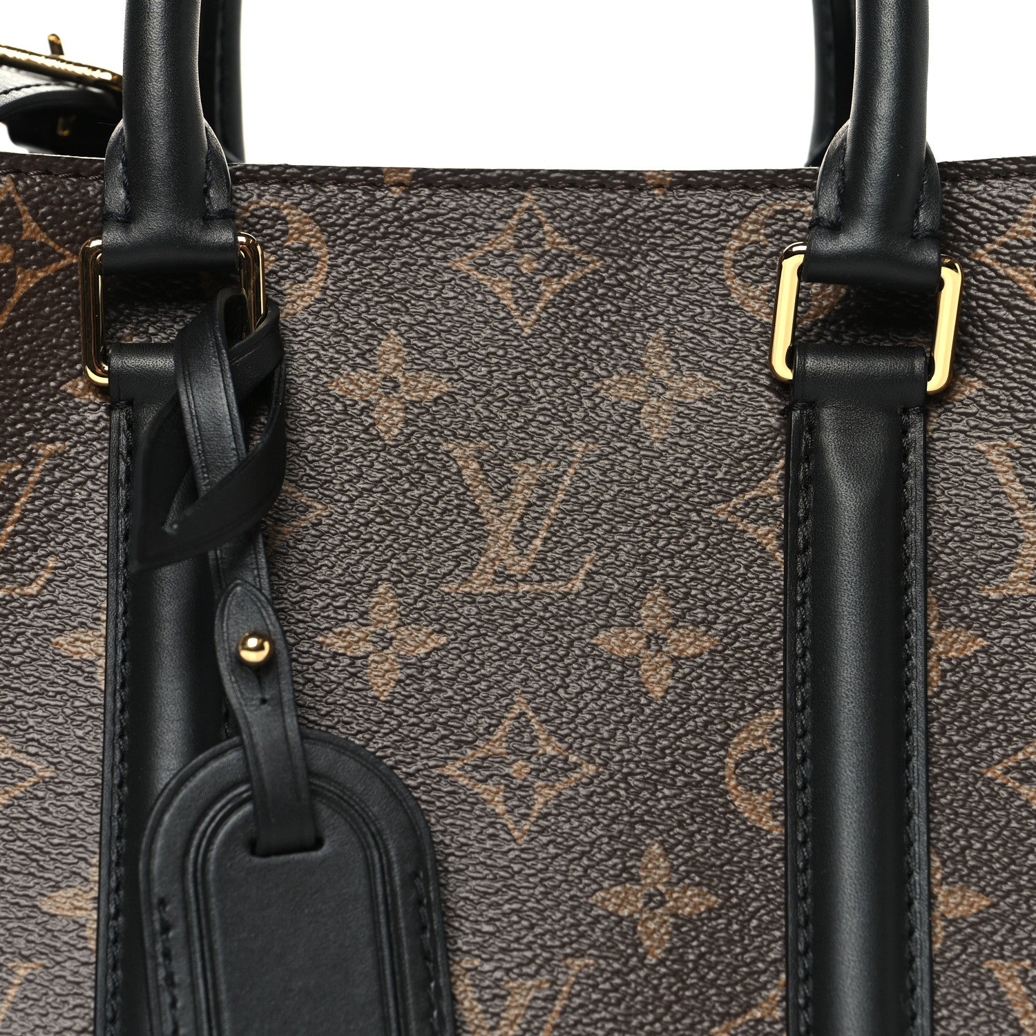Louis Vuitton Monogram Soufflot BB Black 9 of 11