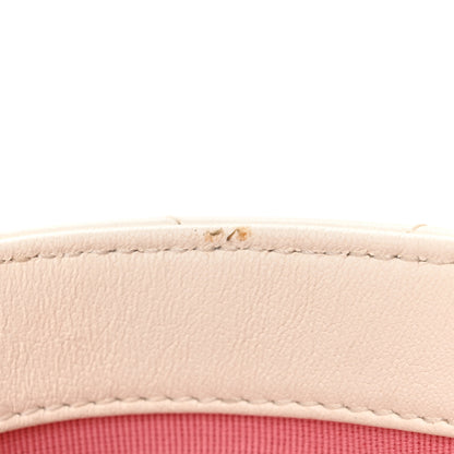Chanel Lambskin Quilted Logo Mini Flap With Handle White 20 of 20