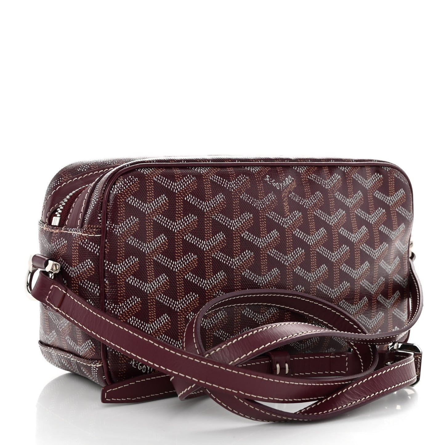 Goyardine Sac Cap Vert Burgundy