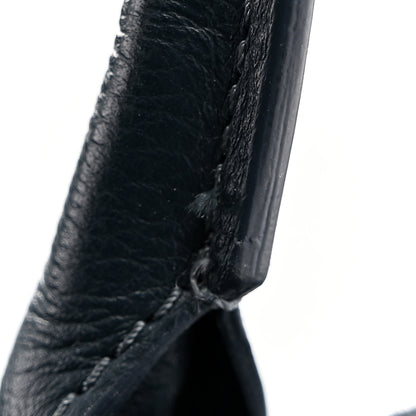 Chanel Deerskin Cerf Executive Shopper Tote Dark Blue 13 of 13