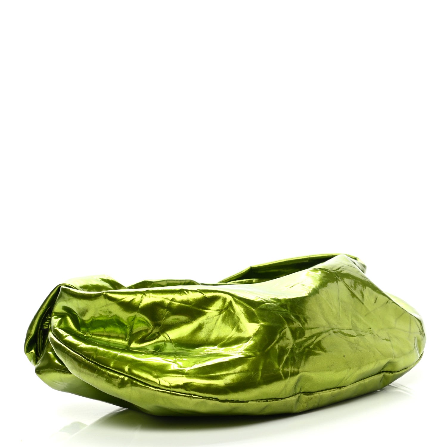 Bottega Veneta Metallic Crushed Calfskin Mini Jodie Chlorophyll 5 of 10