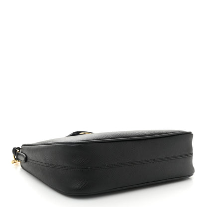 Prada Saffiano Lux Re-Edition 2005 Shoulder Bag Black 4 of 12