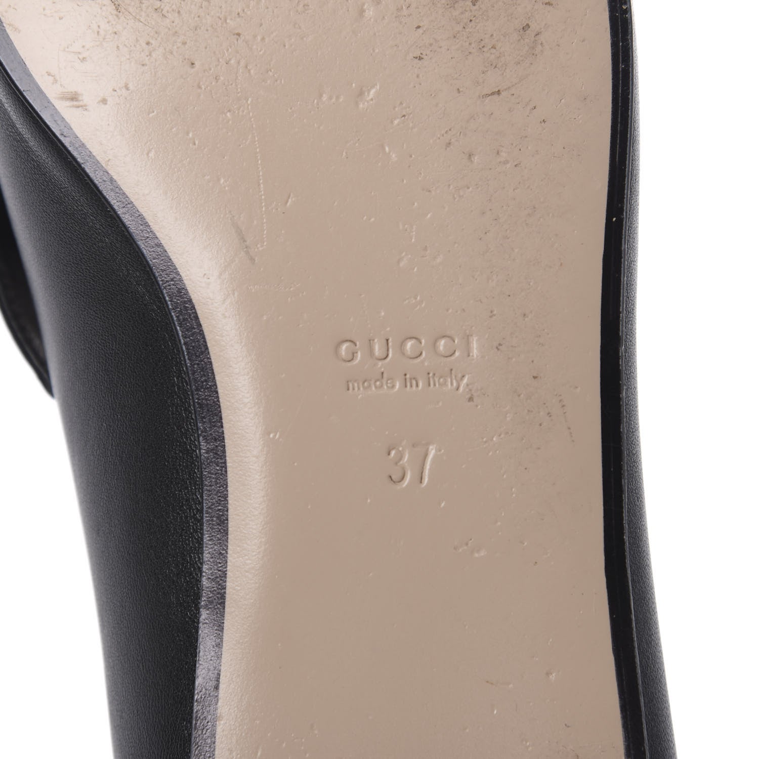 Gucci Nappa Queen Margaret Loafers 37 Black 10 of 14