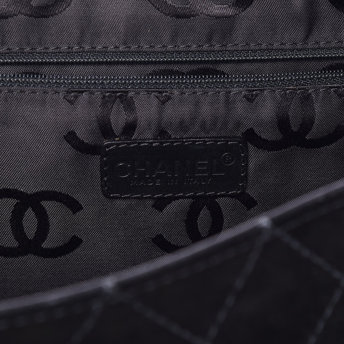 Suede Diamond Stitched Flap Bag Black