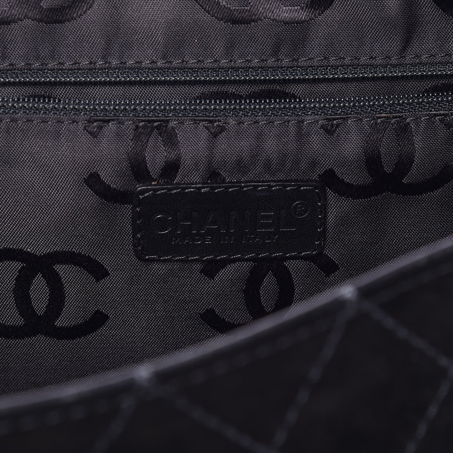 Chanel Suede Diamond Stitched Flap Bag Black 7 of 17
