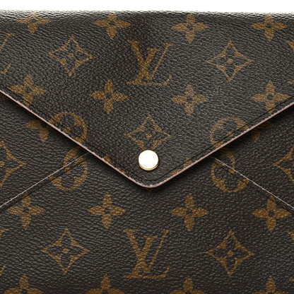 Louis Vuitton Monogram Large Kirigami Pochette Insert Rose Ballerine 8 of 8