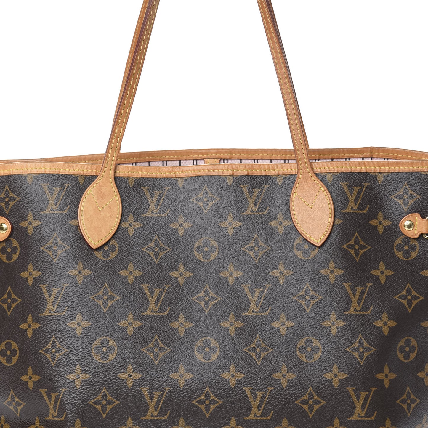 Monogram Neo Neverfull MM Rose Ballerine