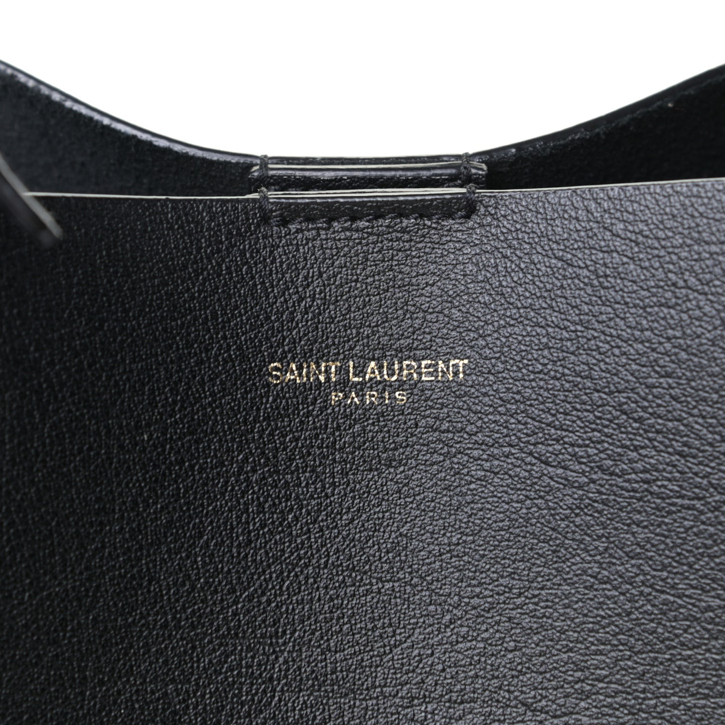 Calfskin Large Shopping Tote Black