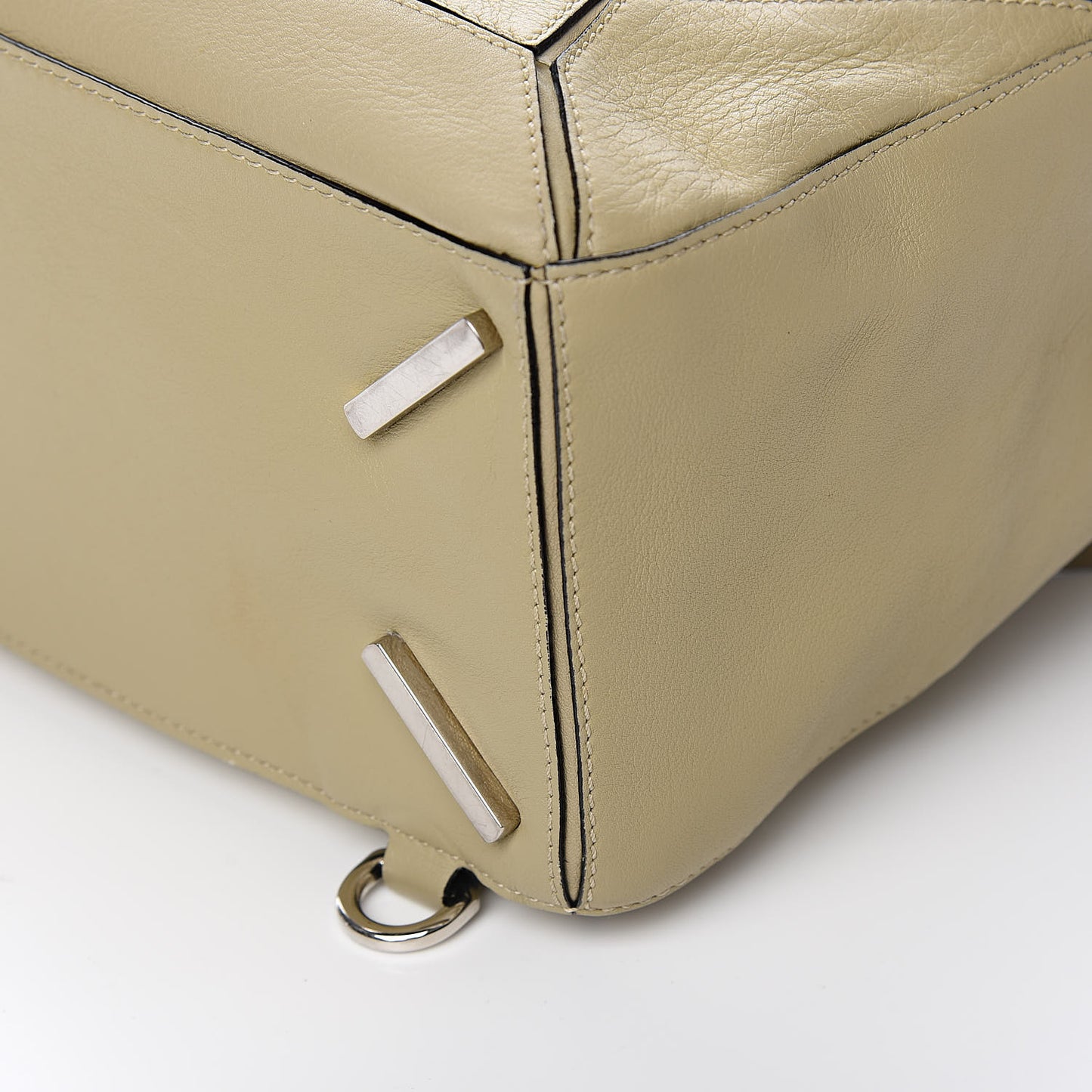 Calfskin Medium Puzzle Bag Beige