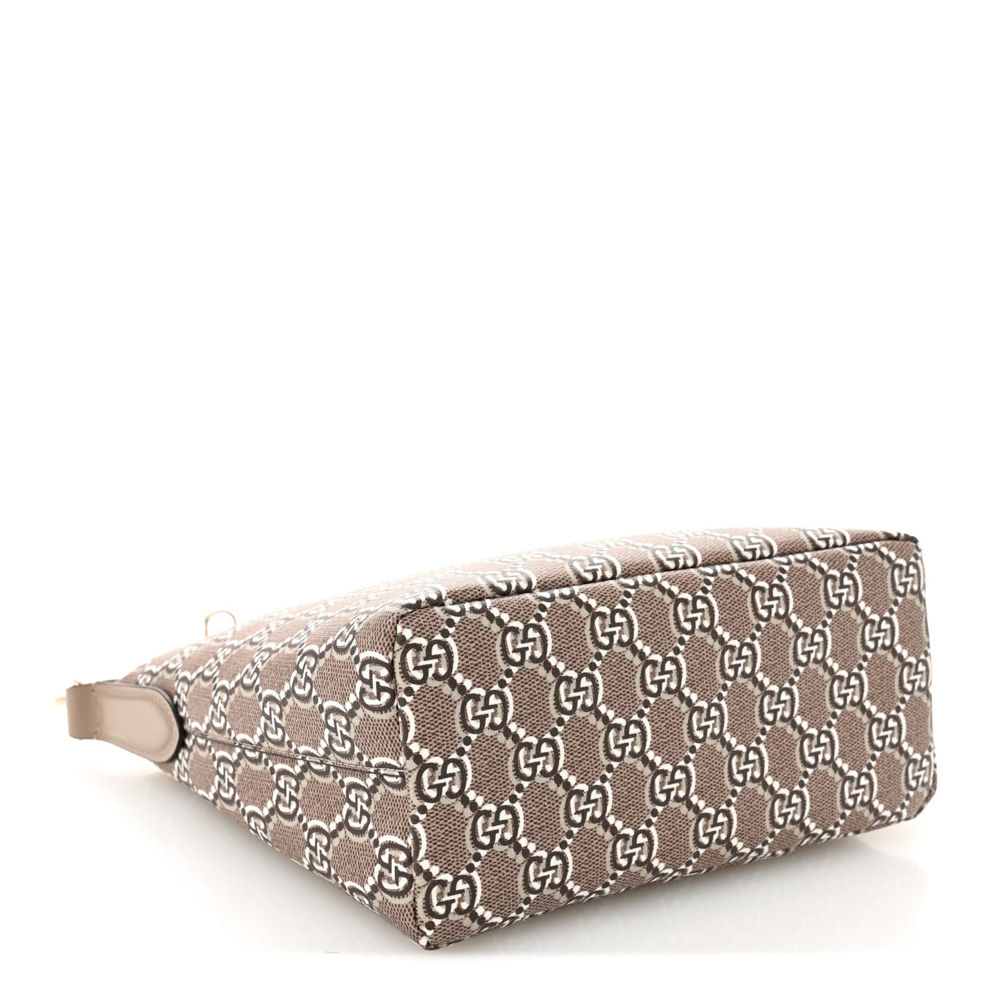 GG Shadow Monogram Super Mini Ophidia Shoulder Bag Taupe