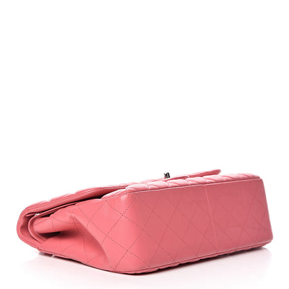Chanel Lambskin Quilted Jumbo Double Flap Pink 4 of 12