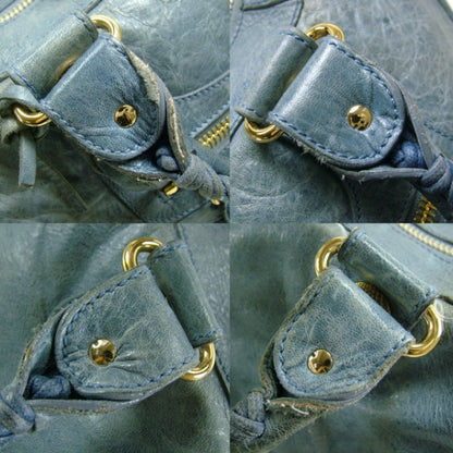Balenciaga Agneau Giant 21 Gold Hardware Workd Bleu 9 of 11