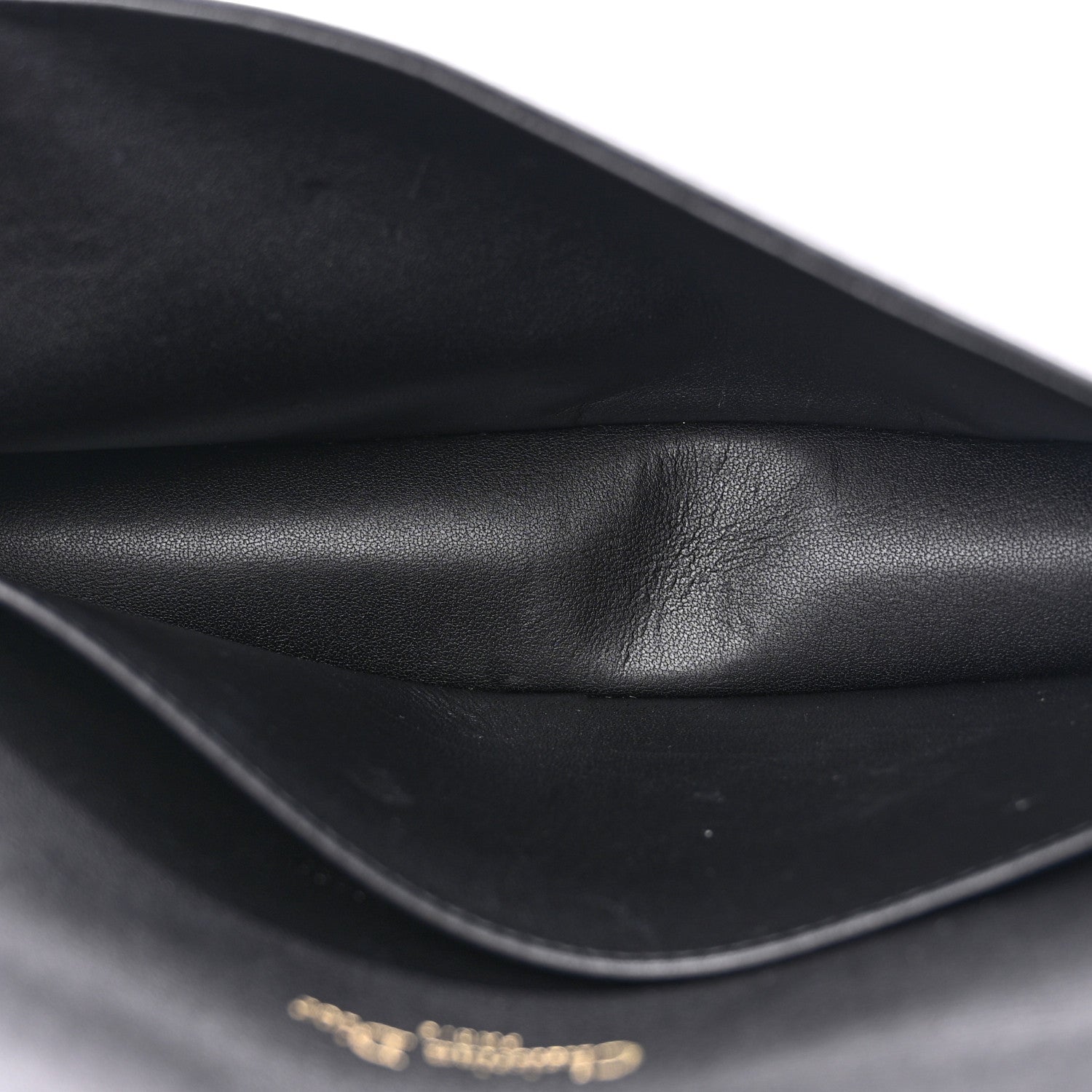 Christian Dior Lambskin Cannage Lady Dior Pouch Black 6 of 20