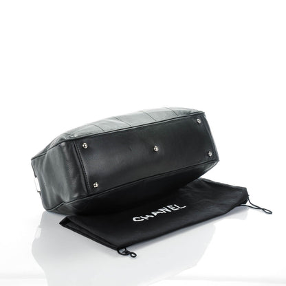 Chanel Caviar Square Stitched Large Tote Black 4 of 6