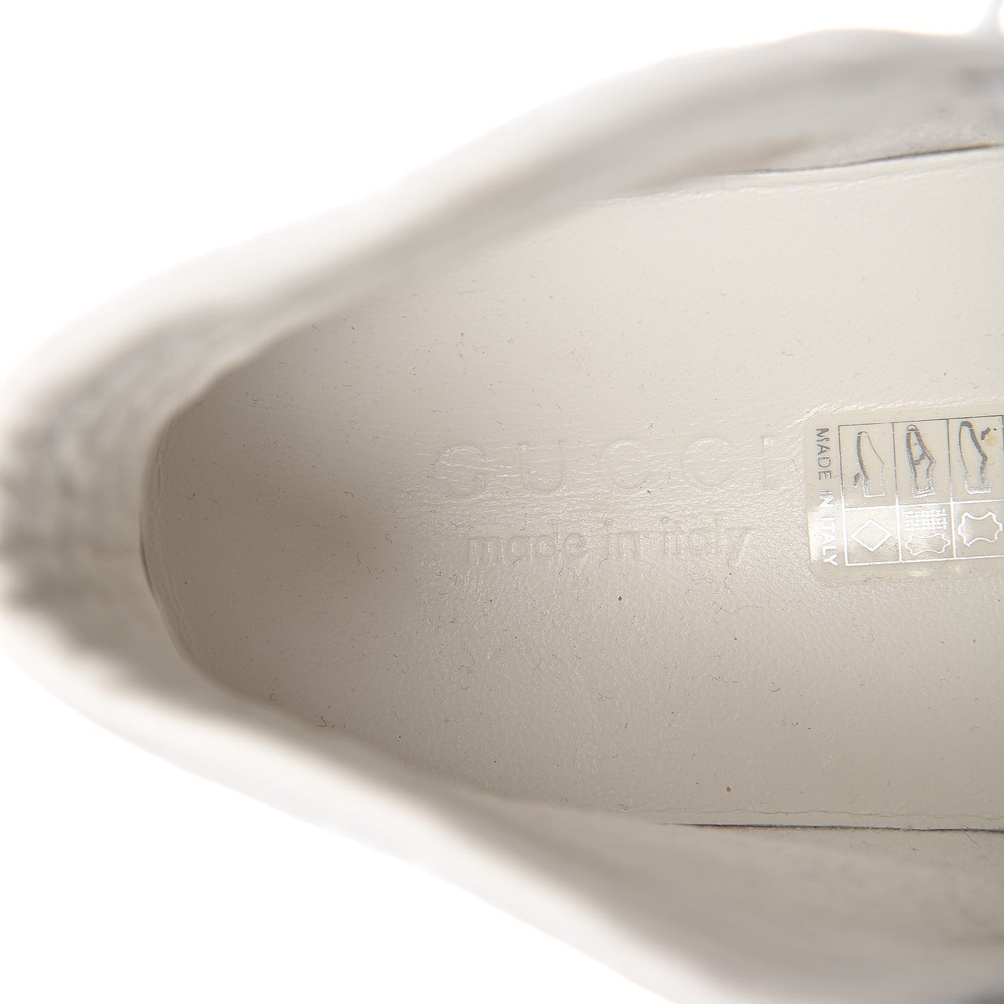 Calfskin Web Mens Coda High Top Sneakers 11.5 White