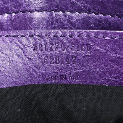 Balenciaga Agneau Giant 12 Silver Hardware City Dark Violet 7 of 16