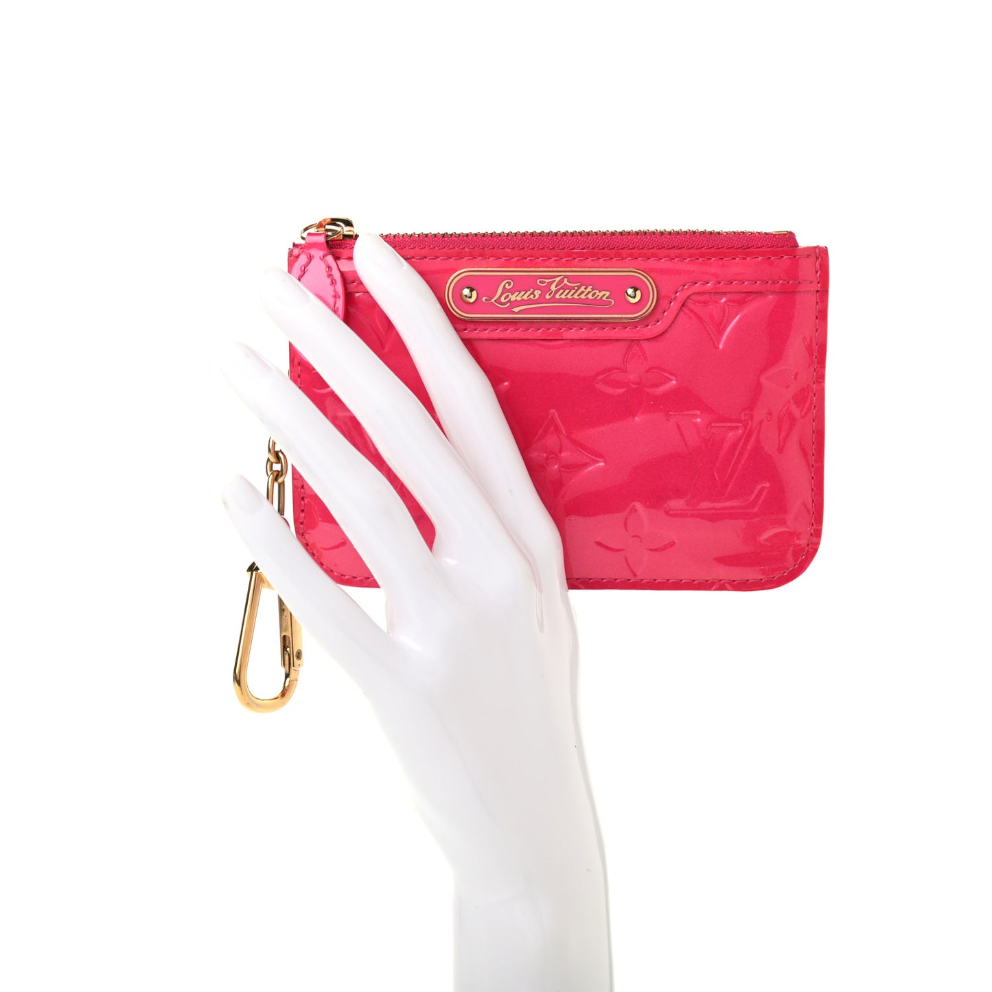 Vernis Key Pouch Rose Pop