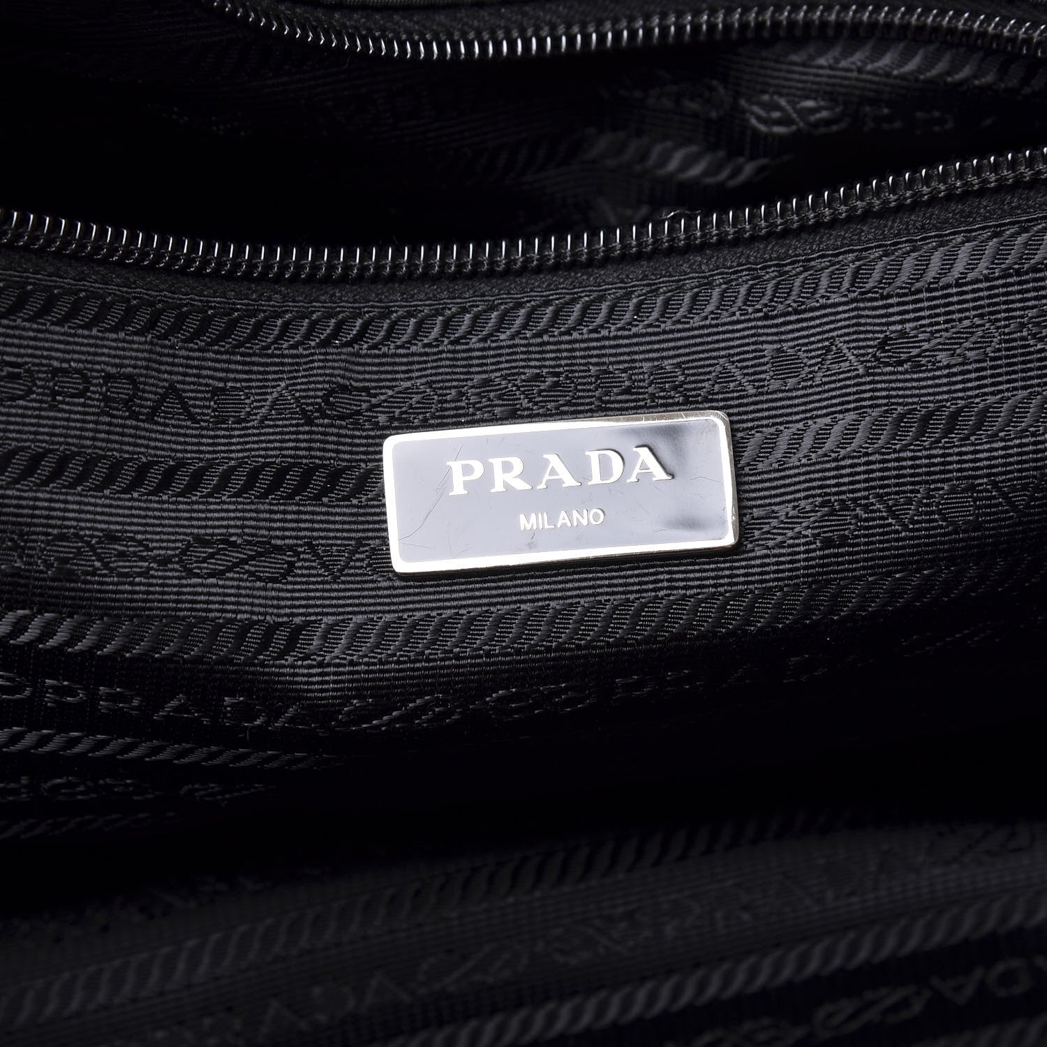 Prada Tessuto Nylon Tote Black 7 of 9
