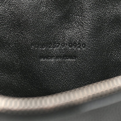 Saint Laurent Grain De Poudre Matelasse Monogram Mini Lou Camera Bag Black 8 of 10