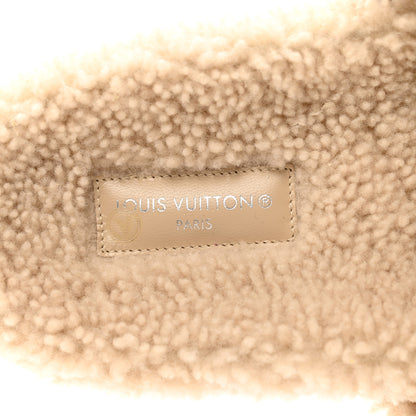 Louis Vuitton Shearling Paseo Flat Comfort Mule 39 Beige 7 of 8
