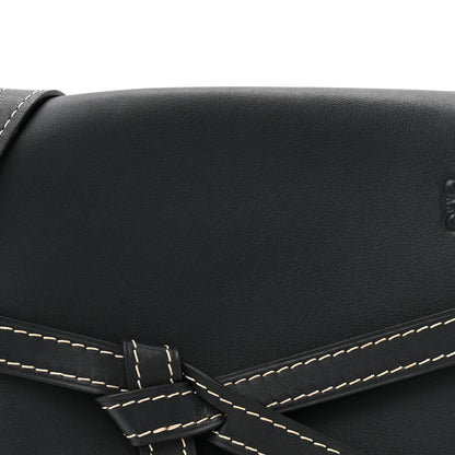 Loewe Grained Calfskin Small Gate Crossbody Bag Navy 8 of 10