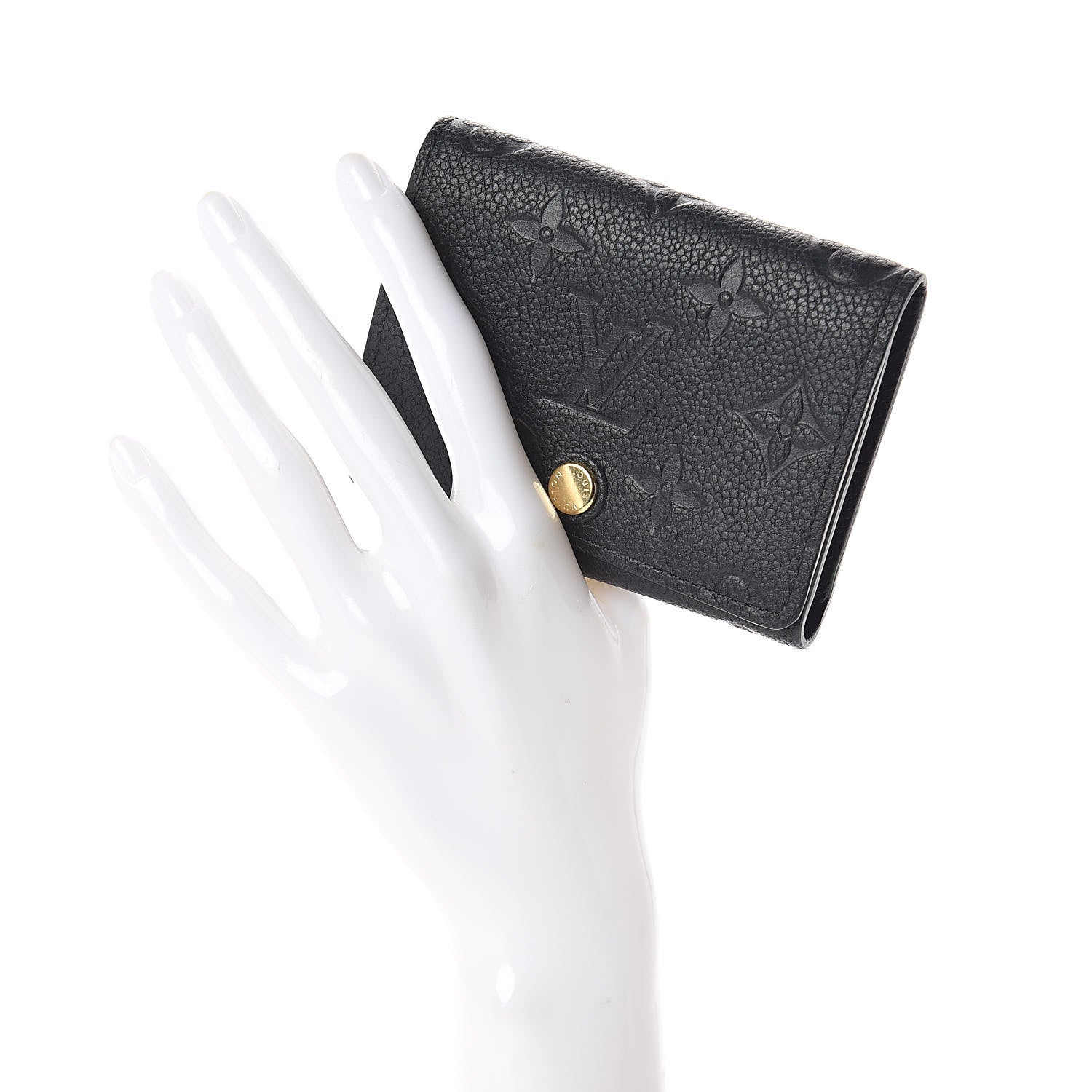 Louis Vuitton Empreinte Business Card Holder Black 2 of 7