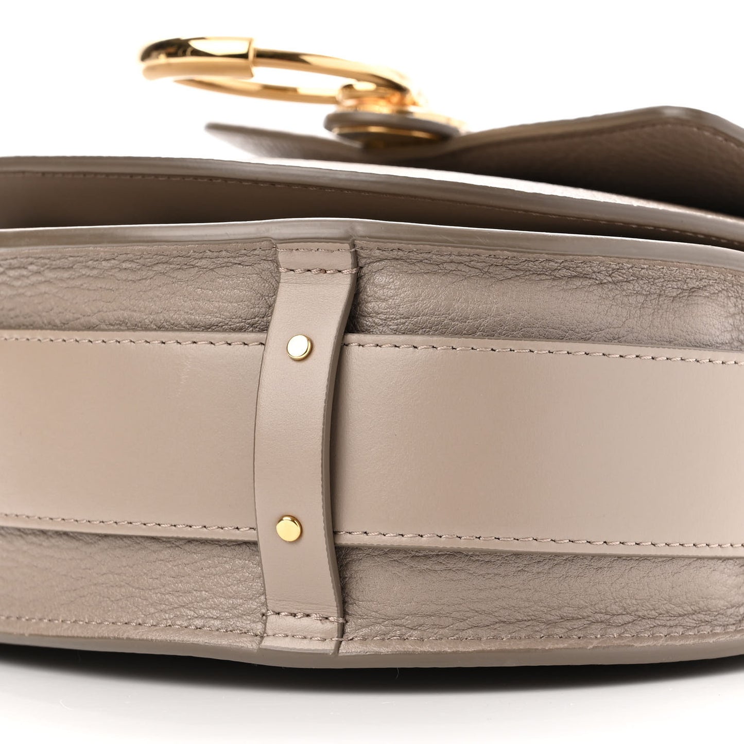 Calfskin Large Tess Bag Motty Grey