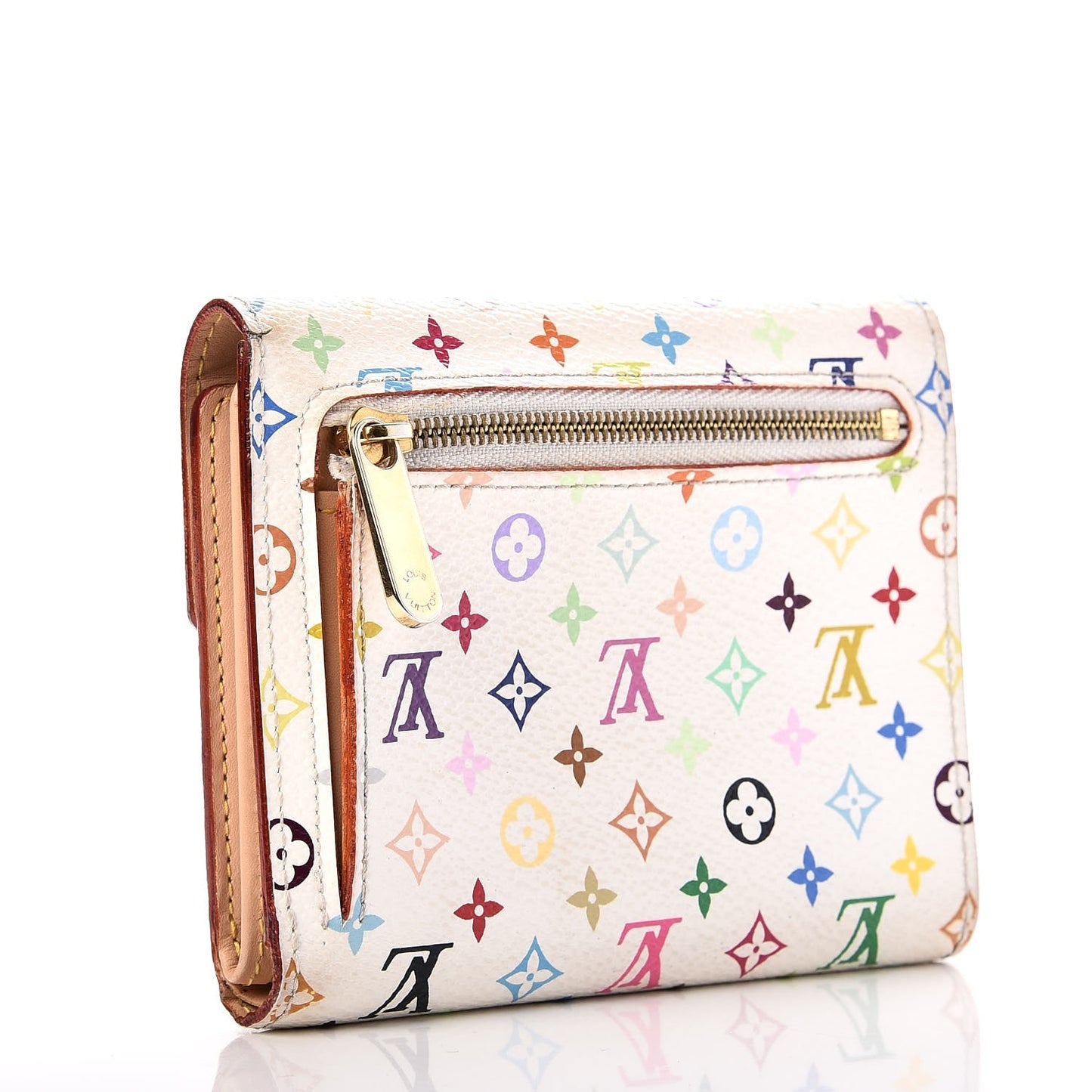 Monogram Multicolor Koala Wallet White