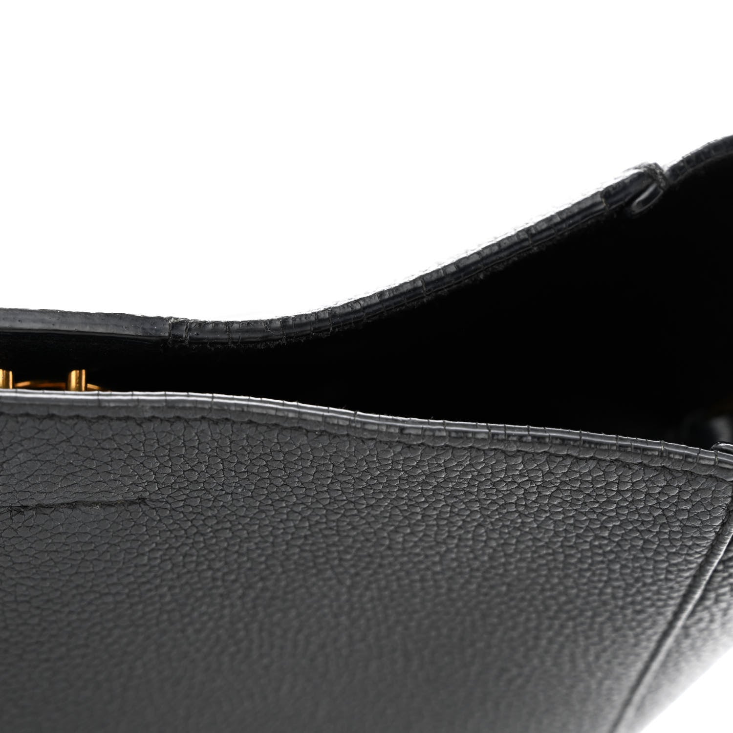 Celine Soft Grained Calfskin Small Sangle Bucket Bag Black 12 of 16
