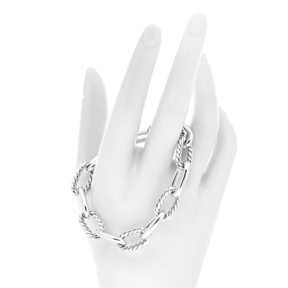 David Yurman Sterling Silver 11mm Madison Chain Bracelet 2 of 4