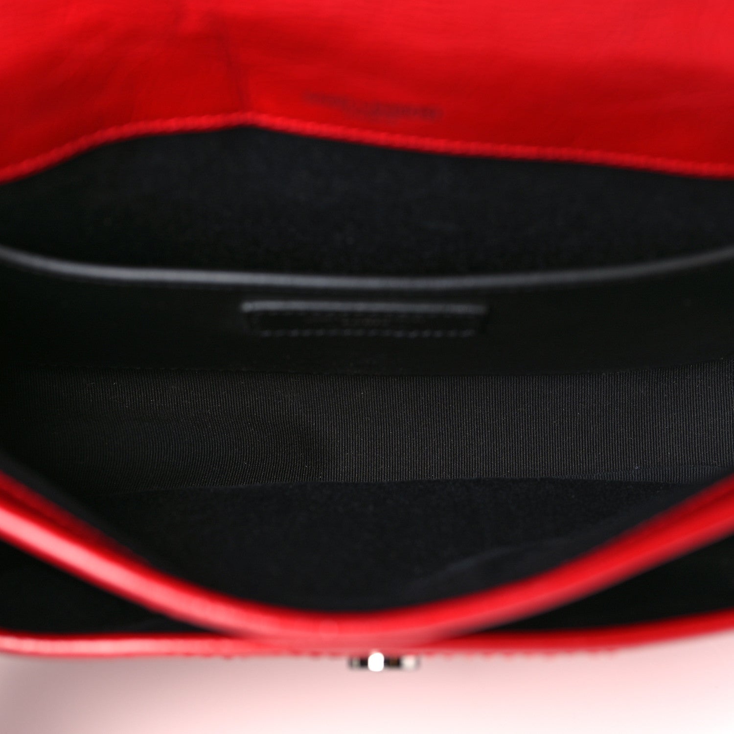 Saint Laurent Crinkled Calfskin Matelasse Monogram Baby Niki Chain Satchel Rouge Eros 5 of 8