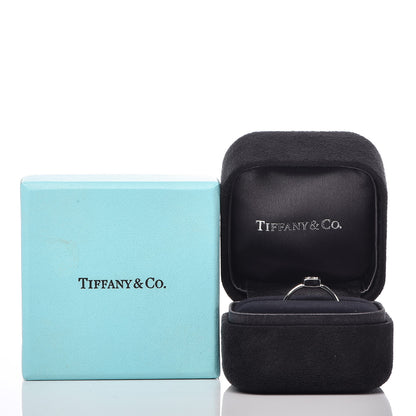 Tiffany 18K White Gold Diamond .17ct Frank Gehry Torque Ring 48 4.5 6 of 6