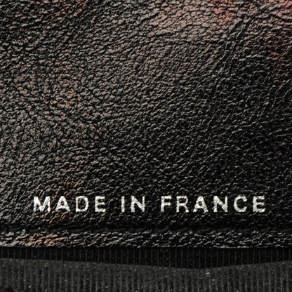 Chanel Glazed Calfskin Quilted Large Zip Around Organizer Wallet Black 2 of 11