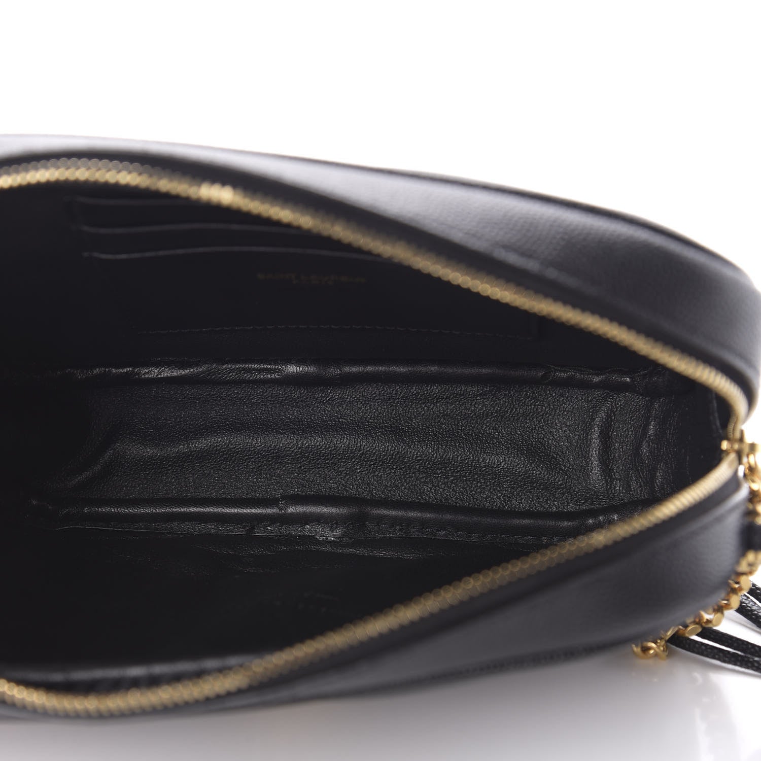 Saint Laurent Grain De Poudre Matelasse Monogram Mini Lou Camera Bag Black 5 of 11