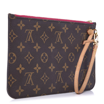 Louis Vuitton Monogram Neverfull MM GM Pochette Pivoine 3 of 7