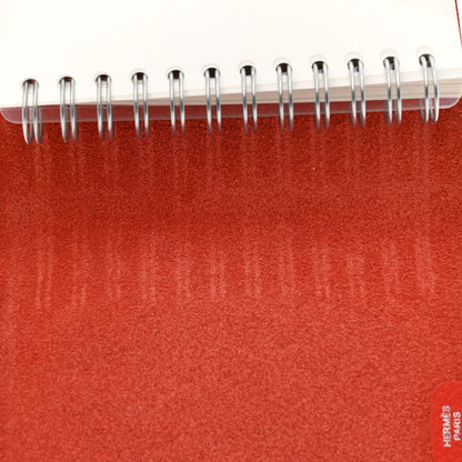 Hermes Togo Ulysse Mini Notebook Cover Rouge Tomate 8 of 8