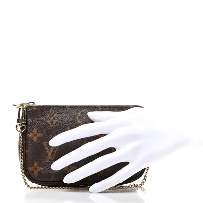 Louis Vuitton Monogram Mini Pochette Accessories 2 of 9