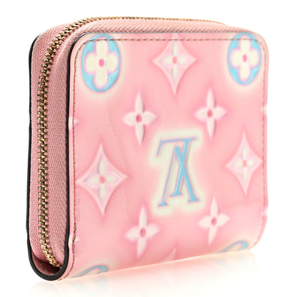 Louis Vuitton Vernis Valentine Zippy Coin Purse Light Pink Neon 3 of 8