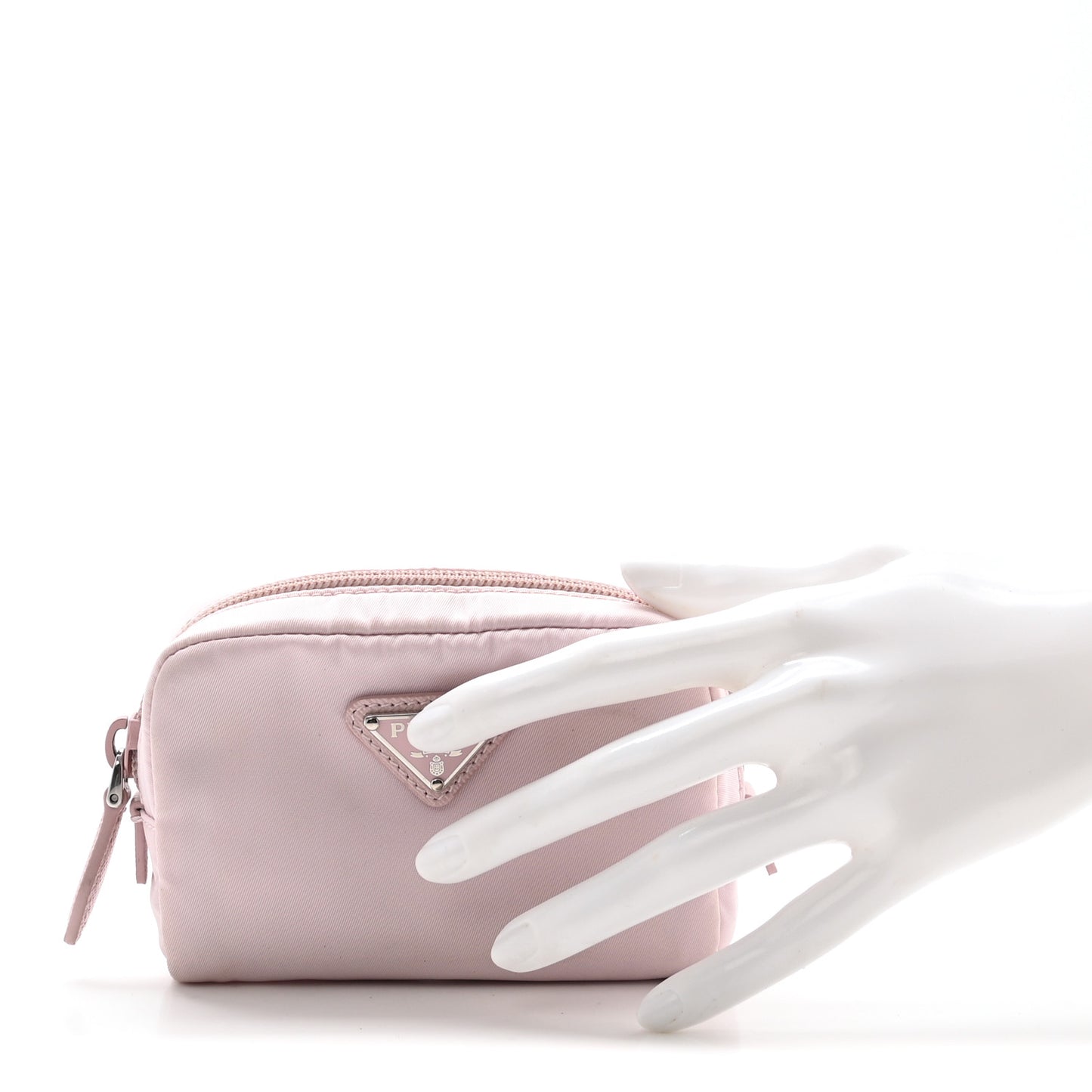 Re-Nylon Micro Pouch Alabastro