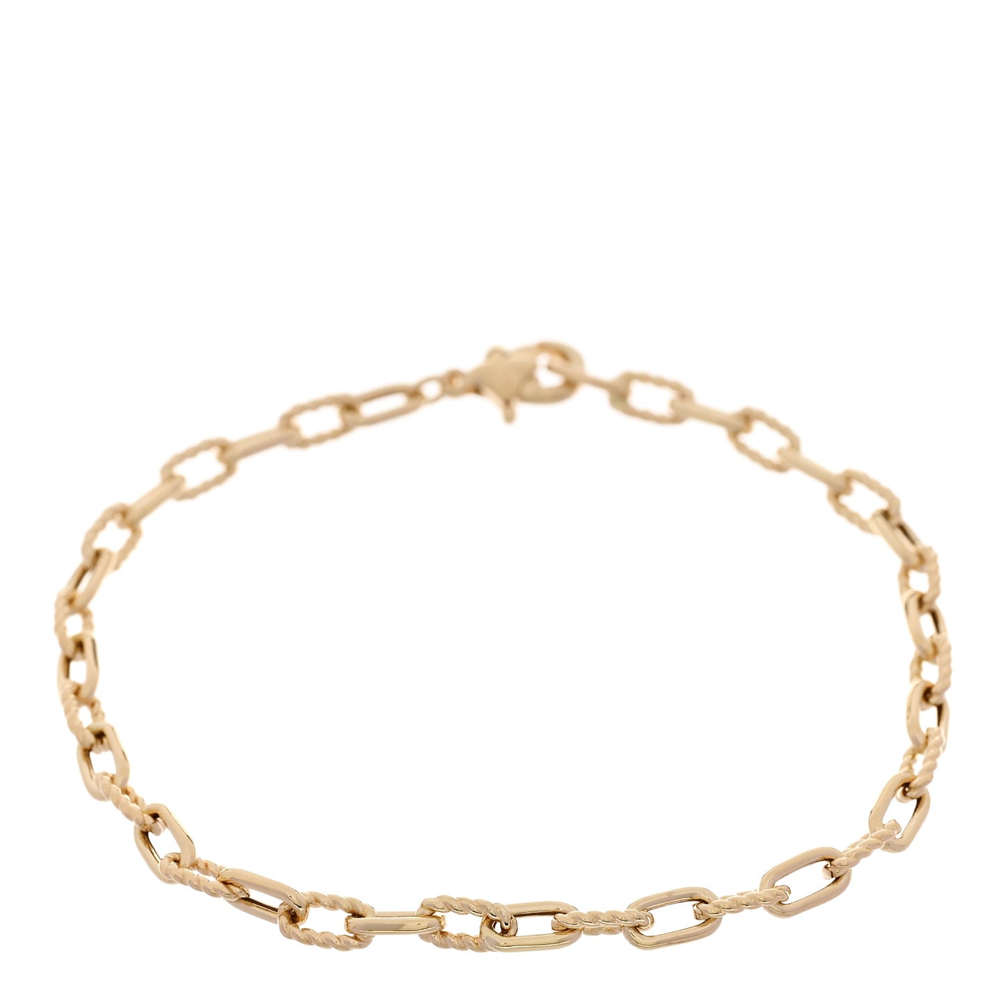 18K Yellow Gold Madison 3mm Classic Chain Bracelet