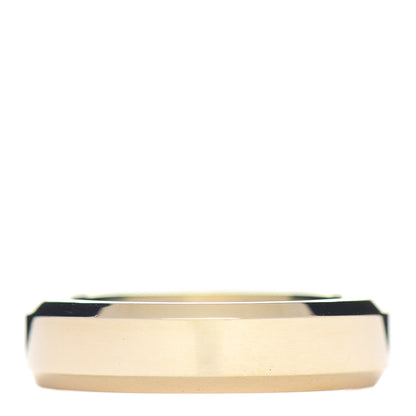 David Yurman 18K Yellow Gold 6mm Beveled Band Ring 60 9 1 of 4