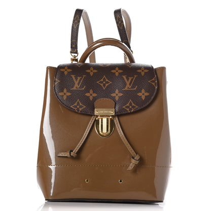 Louis Vuitton Patent Monogram Hot Springs Backpack Vert Bronze 1 of 8