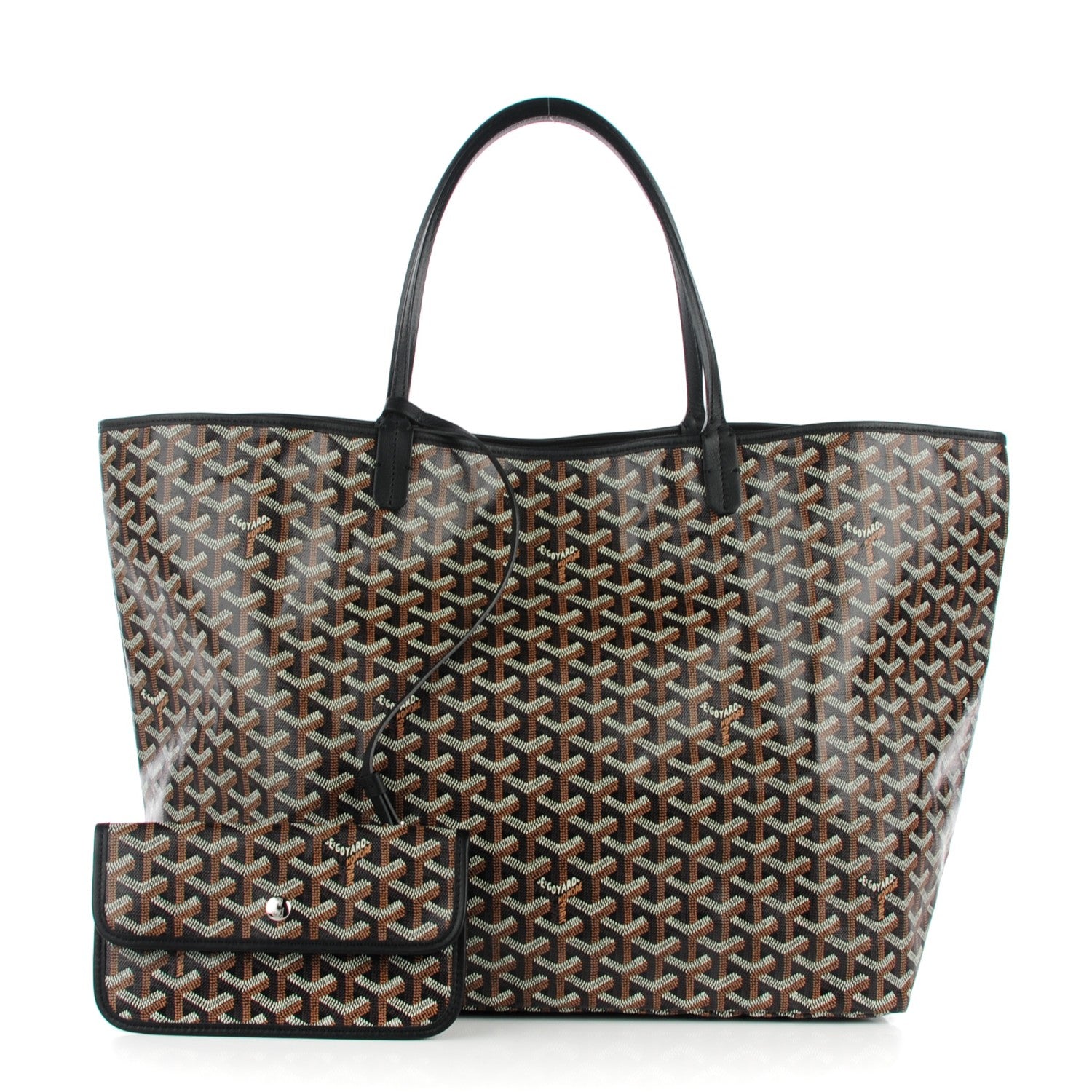 Goyard Goyardine Saint Louis GM Black 1 of 8