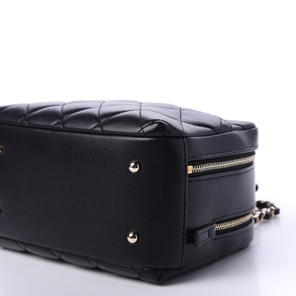 Chanel Lambskin Quilted Small Trendy CC Bowling Bag Black 8 of 12