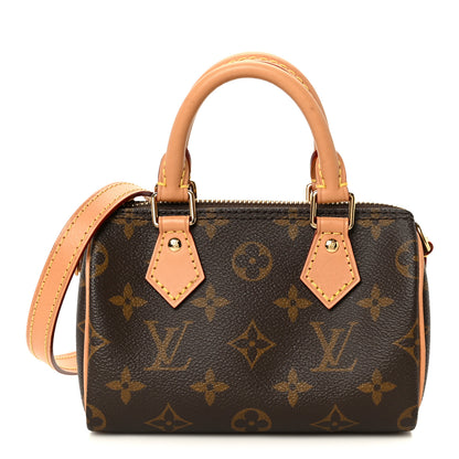 Louis Vuitton Monogram Nano Speedy Bandouliere 1 of 11